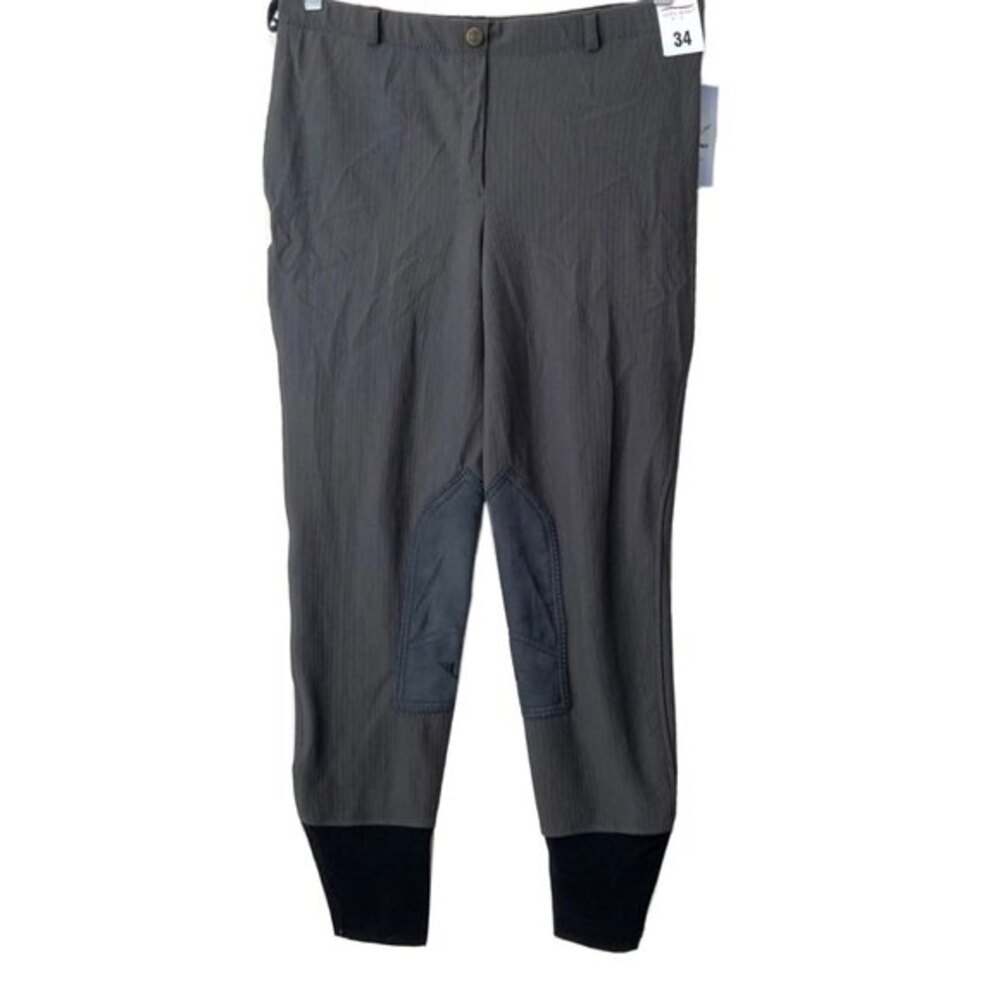 Tuff Rider Ribbed Low Rise Riding Pants 34 - Picture 2 of 7